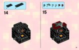 Building Instructions - LEGO - Minecraft - 21106 - Micro World – The Nether: Page 17