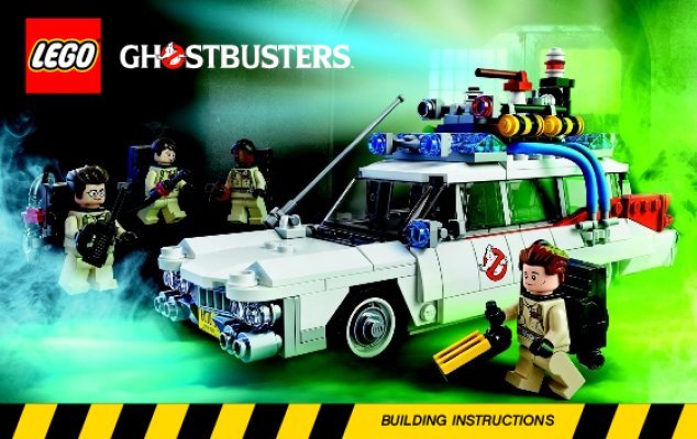 Building Instructions - LEGO - Ideas - 21108 - Ghostbusters™ Ecto-1: Page 1