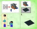 Building Instructions - LEGO - Minecraft - 21113 - The Cave: Page 3