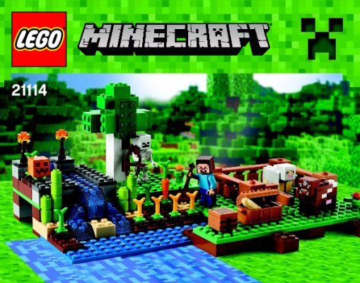 Building Instructions - LEGO - Minecraft - 21114 - The Farm: Page 1