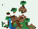 Building Instructions - LEGO - Minecraft - 21125 - The Jungle Tree House: Page 3