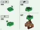 Building Instructions - LEGO - Minecraft - 21125 - The Jungle Tree House: Page 32