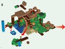 Building Instructions - LEGO - Minecraft - 21125 - The Jungle Tree House: Page 4