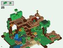 Building Instructions - LEGO - Minecraft - 21125 - The Jungle Tree House: Page 28