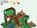 Building Instructions - LEGO - Minecraft - 21125 - The Jungle Tree House: Page 38