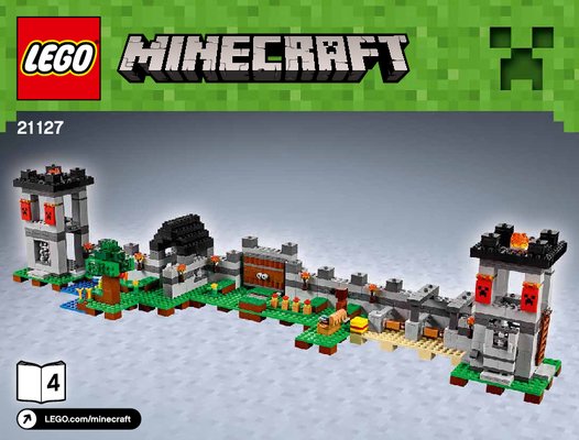 Building Instructions - LEGO - Minecraft - 21127 - The Fortress: Page 1