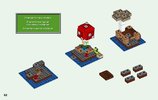 Building Instructions - LEGO - Minecraft - 21129 - The Mushroom Island: Page 62