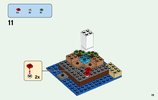 Building Instructions - LEGO - Minecraft - 21129 - The Mushroom Island: Page 19