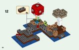 Building Instructions - LEGO - Minecraft - 21129 - The Mushroom Island: Page 60