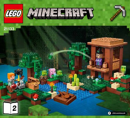 Building Instructions - LEGO - Minecraft - 21133 - The Witch Hut: Page 1