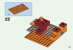 Building Instructions - LEGO - Minecraft - 21139 - The Nether Fight: Page 21