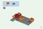 Building Instructions - LEGO - Minecraft - 21139 - The Nether Fight: Page 17