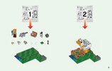 Building Instructions - LEGO - Minecraft - 21140 - The Chicken Coop: Page 3