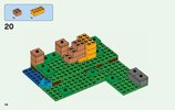 Building Instructions - LEGO - Minecraft - 21140 - The Chicken Coop: Page 34