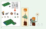 Building Instructions - LEGO - Minecraft - 21140 - The Chicken Coop: Page 4