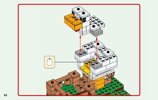 Building Instructions - LEGO - Minecraft - 21140 - The Chicken Coop: Page 62