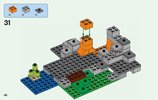 Building Instructions - LEGO - Minecraft - 21141 - The Zombie Cave: Page 40