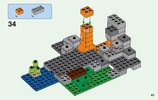 Building Instructions - LEGO - Minecraft - 21141 - The Zombie Cave: Page 43