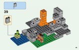 Building Instructions - LEGO - Minecraft - 21141 - The Zombie Cave: Page 49