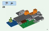 Building Instructions - LEGO - Minecraft - 21141 - The Zombie Cave: Page 37