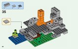 Building Instructions - LEGO - Minecraft - 21141 - The Zombie Cave: Page 44