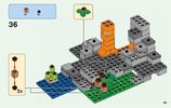 Building Instructions - LEGO - Minecraft - 21141 - The Zombie Cave: Page 45