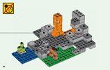 Building Instructions - LEGO - Minecraft - 21141 - The Zombie Cave: Page 48