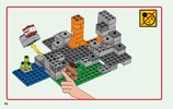 Building Instructions - LEGO - Minecraft - 21141 - The Zombie Cave: Page 52