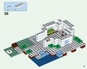 Building Instructions - LEGO - Minecraft - 21142 - The Polar Igloo: Page 49