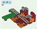 Building Instructions - LEGO - Minecraft - 21143 - The Nether Portal: Page 19