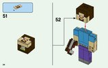 Building Instructions - LEGO - 21148 - Minecraft™ Steve BigFig with Parrot: Page 26