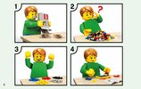 Building Instructions - LEGO - 21148 - Minecraft™ Steve BigFig with Parrot: Page 2