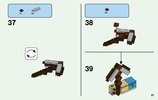 Building Instructions - LEGO - 21148 - Minecraft™ Steve BigFig with Parrot: Page 21