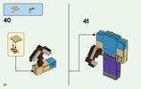 Building Instructions - LEGO - 21148 - Minecraft™ Steve BigFig with Parrot: Page 22