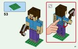 Building Instructions - LEGO - 21148 - Minecraft™ Steve BigFig with Parrot: Page 27