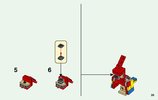 Building Instructions - LEGO - 21148 - Minecraft™ Steve BigFig with Parrot: Page 35