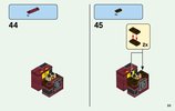 Building Instructions - LEGO - 21150 - Minecraft™ Skeleton BigFig with Magma Cu: Page 33