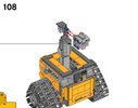 Building Instructions - LEGO - Ideas - 21303 - WALL•E: Page 84