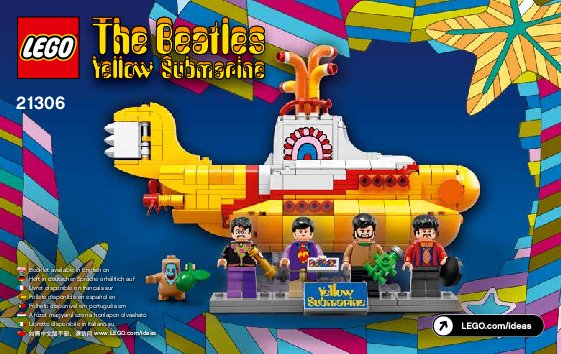 Building Instructions - LEGO - Ideas - 21306 - Yellow Submarine: Page 1