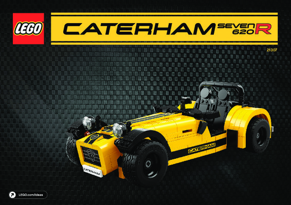 Building Instructions - LEGO - Ideas - 21307 - Caterham Seven 620R: Page 1