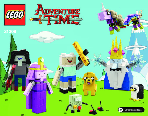 Building Instructions - LEGO - Ideas - 21308 - Adventure Time™: Page 1