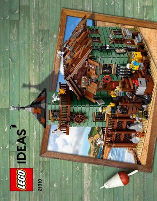 Building Instructions - LEGO - Ideas - 21310 - Old Fishing Store: Page 1