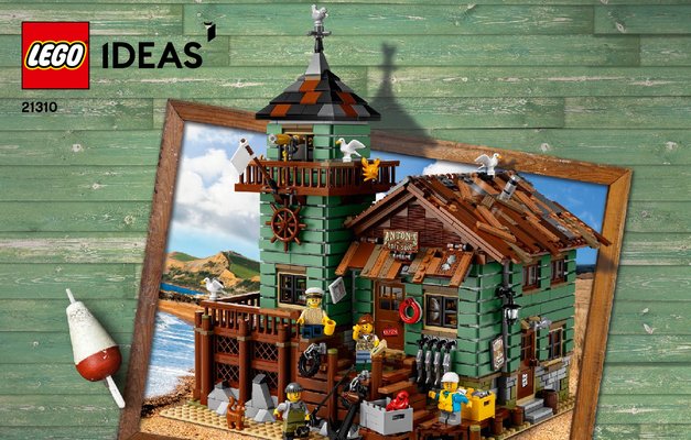 Building Instructions - LEGO - Ideas - 21310 - Old Fishing Store: Page 1