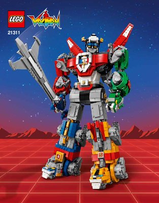 Building Instructions - LEGO - 21311 - Voltron: Page 1