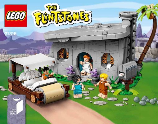 Building Instructions - LEGO - 21316 - The Flintstones: Page 1