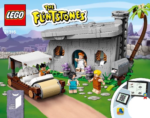 Building Instructions - LEGO - 21316 - The Flintstones: Page 1