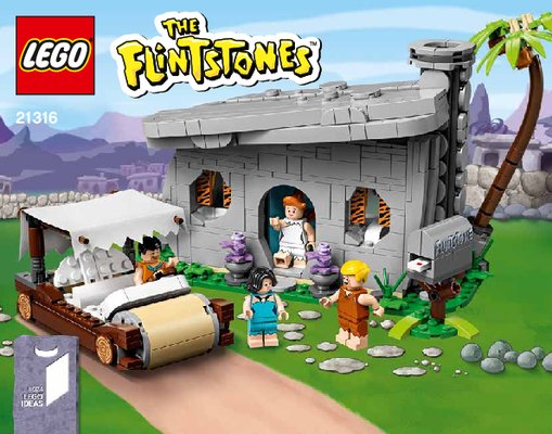 Building Instructions - LEGO - 21316 - The Flintstones: Page 1