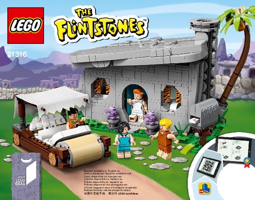 Building Instructions - LEGO - 21316 - The Flintstones: Page 1