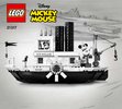 Building Instructions - LEGO - 21317 - Steamboat Willie: Page 1