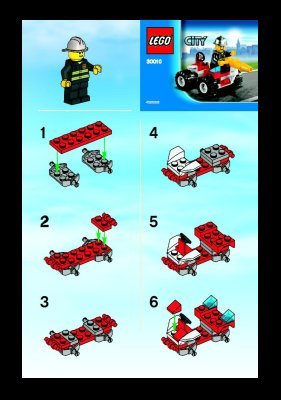 Building Instructions - LEGO - 30010 - Fire Chief: Page 1